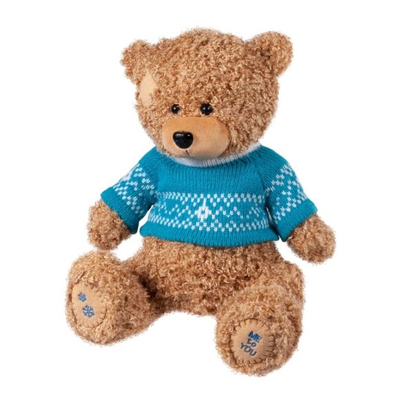 STIP ST72 МЯГКАЯ ИГРУШКА “МИШКА В СВИТЕРЕ - 2”, 35 СМ