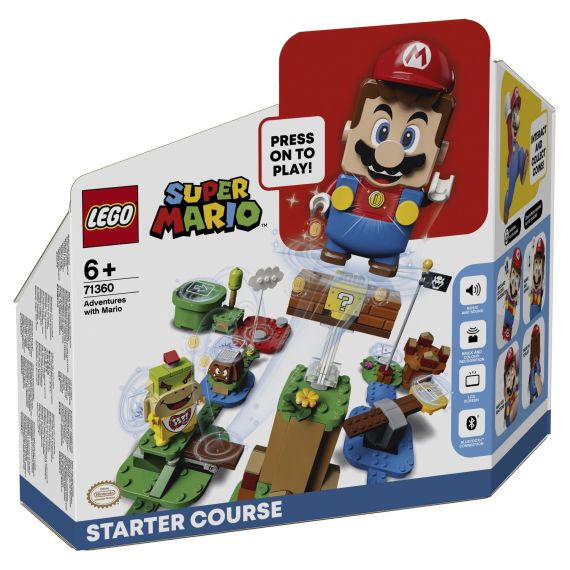 LEGO SUPER MARIO 71360 КОНСТРУКТОР ADVENTURES WITH MARIO STARTER COURSE