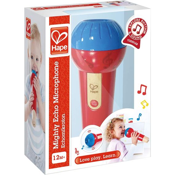 HAPE E0337A ИГРУШЕЧНЫЙ МИКРОФОН MIGHTY ECHO MICROPHONE