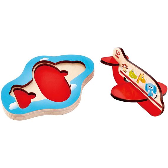 HAPE E1611A 3D ПАЗЛЫ-СОРТЕР AIRPLANE PUZZLE GAME