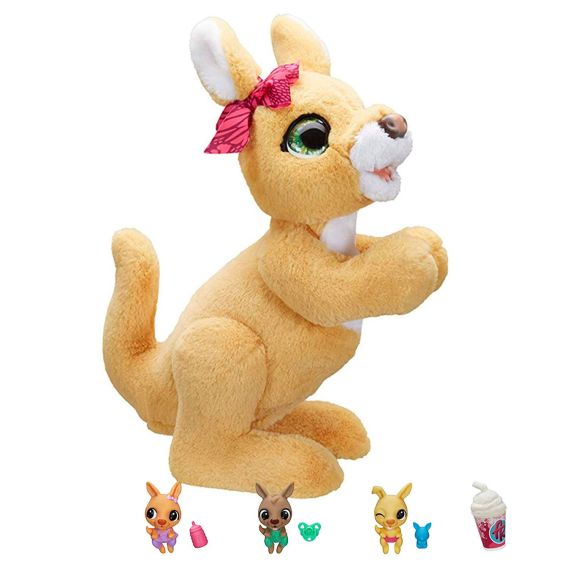 HASBRO FURREAL  E6724 ИНТЕРАКТИВНАЯ ИГРУШКА МАМА КЕНГУРУ ДЖСИ С СЮРПРИЗОМ