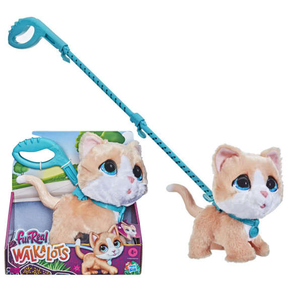 HASBRO FURREAL FRIENDS F1998 ИНТЕРАКТИВНАЯ ИГРУШКА WALKALOTS BIG WAGS KITTY