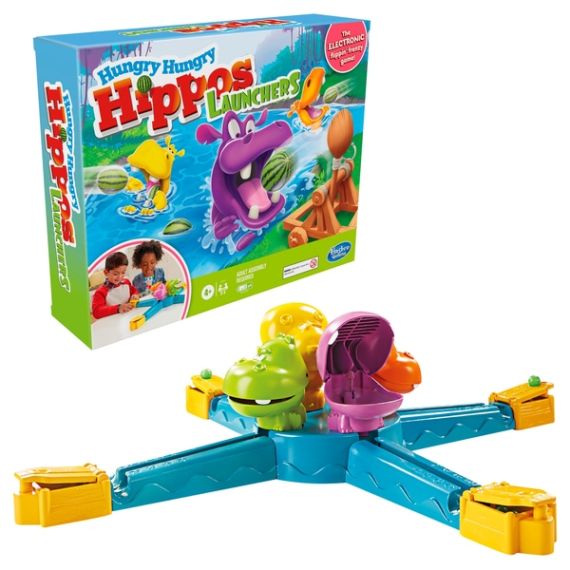 HASBRO GAMING E9707 НАСТОЛЬНАЯ ИГРА ГОЛОДНЫЕ БЕГЕМОТИКИ