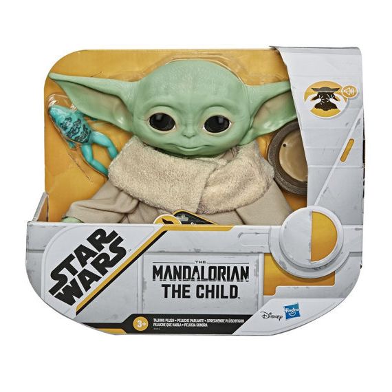 HASBRO STAR WARS F1115 ИНТЕРАКТИВНАЯ ИГРУШКА "SW MANDALORIAN THE CHILD TALKING PLUSH",19 CM