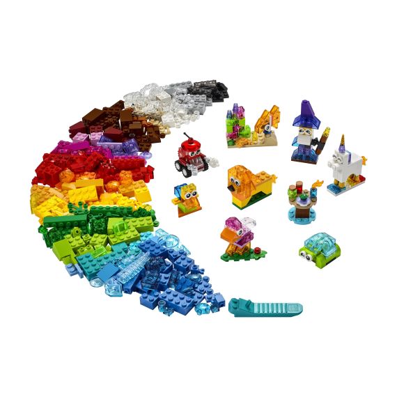 LEGO CLASSIC 11013 КОНСТРУКТОР CREATIVE TRANSPARENT BRICKS