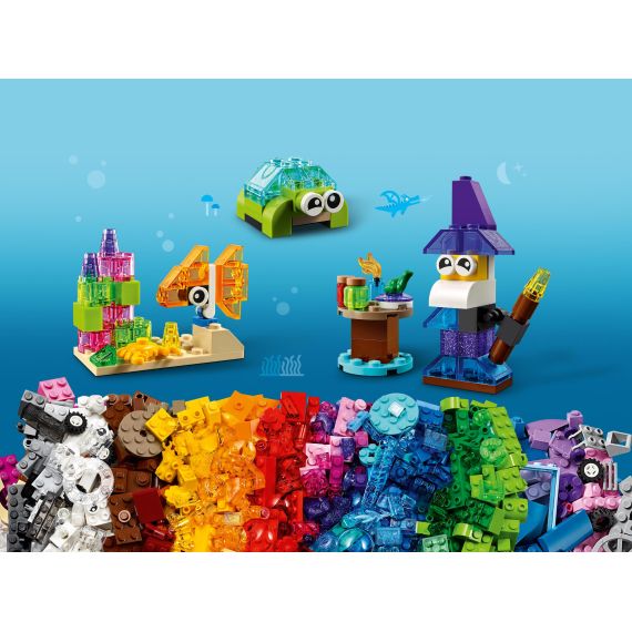 LEGO CLASSIC 11013 КОНСТРУКТОР CREATIVE TRANSPARENT BRICKS