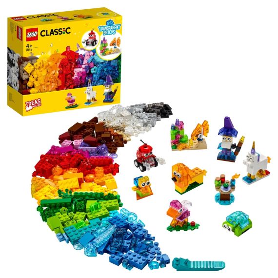 LEGO CLASSIC 11013 КОНСТРУКТОР CREATIVE TRANSPARENT BRICKS