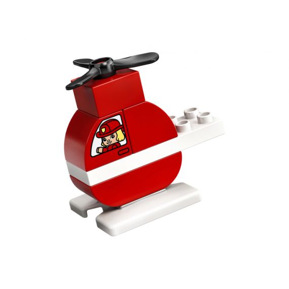 LEGO DUPLO 10957 КОНСТРУКТОР МОЙ ПЕРВЫЙ ПОЖАРНЫЙ ВЕРТОЛЕТ И ПОЛИЦЕЙСКИЙ АВТОМОБИЛЬ