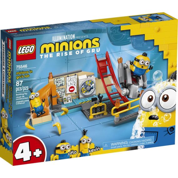 LEGO MINIONS 75546 КОНСТРУКТОР МИНЬОНЫ В ЛАБОРАТОРИИ ГРЮ