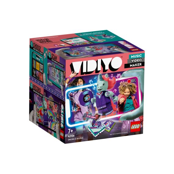 LEGO VIDIYO 43106 ИГРОВОЙ НАБОР UNICORN DJ BEATBOX