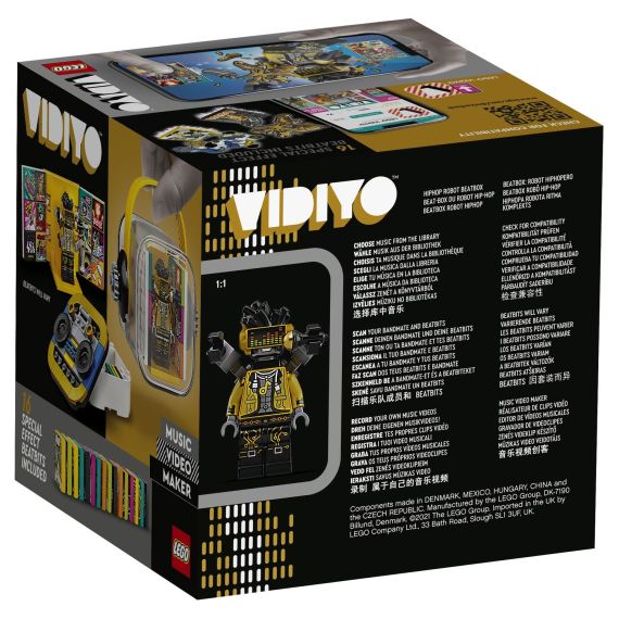 LEGO VIDIYO 43107 ИГРОВОЙ НАБОР HIPHOP ROBOT BEATBOX