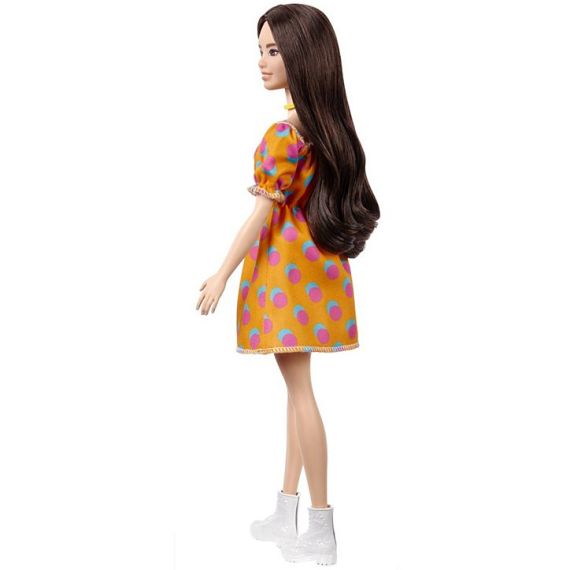 MATTEL BARBIE GRB52 МОДНИЦА В ПЛАТЬЕ В ГОРОШЕК