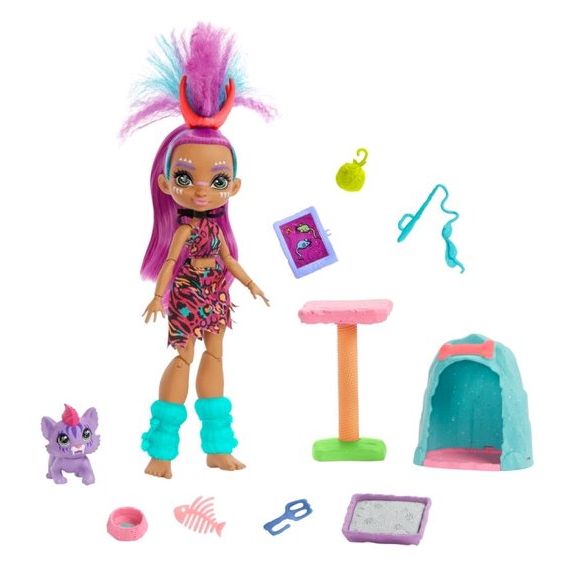 MATTEL CAVE CLUB GNL94 КУКЛА С АКСЕССУАРАМИ