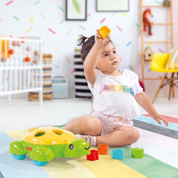 MATTEL FISHER PRICE 1804 СОРТЕР ВЕСЕЛАЯ ЧЕРЕПАШКА