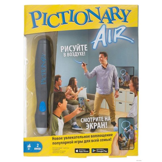 MATTEL GAME GKG37 ИГРА РИСУЙ В ВОЗДУХЕ PICTIONARY