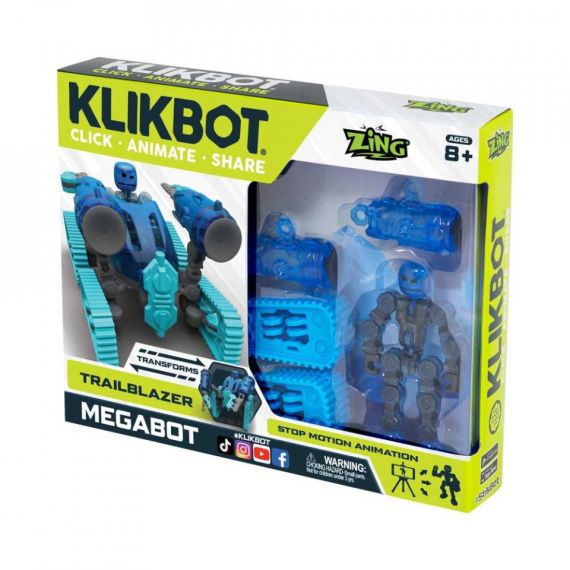 STIKBOT TST667 ИГРОВОЙ НАБОР ДЛЯ АНИМАЦИОННОГО ТВОРЧЕСТВА KLIKBOT MEGABOT PACK