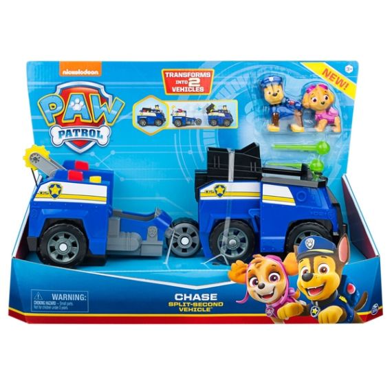 SPIN MASTER 6055931 SPIN MASTER PAW PATROL "МАШИНЫ ЗА ДОЛЮ СЕКУНДЫ"