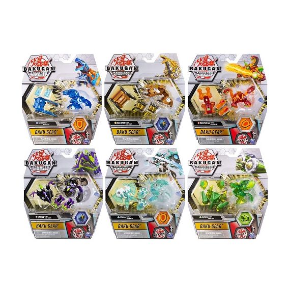 SPIN MASTER BAKUGAN 6055887 ФИГУРКА-ТРАНСФОРМЕР BAKU-GEAR