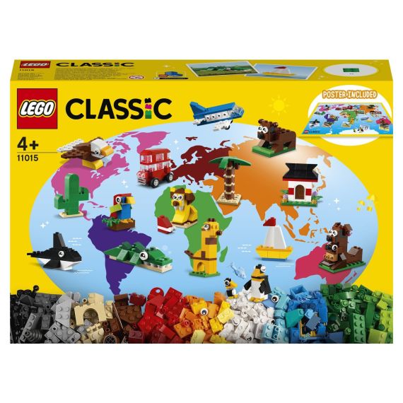 LEGO CLASSIC 11015 КОНСТРУКТОР AROUND THE WORLD