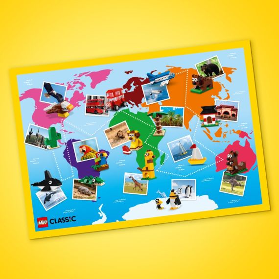 LEGO CLASSIC 11015 КОНСТРУКТОР AROUND THE WORLD