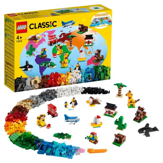 LEGO CLASSIC 11015 КОНСТРУКТОР AROUND THE WORLD