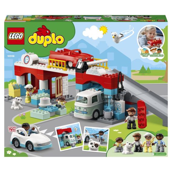 LEGO DUPLO 10948 КОНСТРУКТОР ГАРАЖ И АВТОМОЙКА