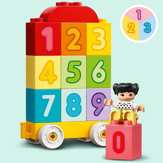 LEGO DUPLO 10954 КОНСТРУКТОР NUMBER TRAIN-LEARN TO COUNT