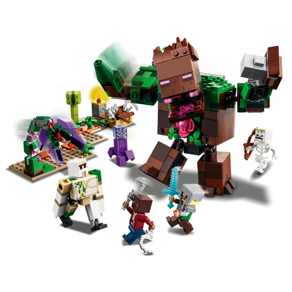 LEGO MINCRAFT 21176 КОНСТРУКТОР THE JUNGLE ABOMINATION