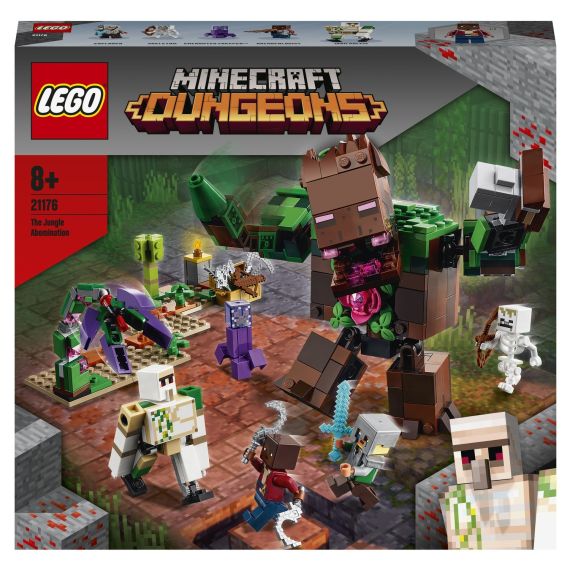 LEGO MINCRAFT 21176 КОНСТРУКТОР THE JUNGLE ABOMINATION