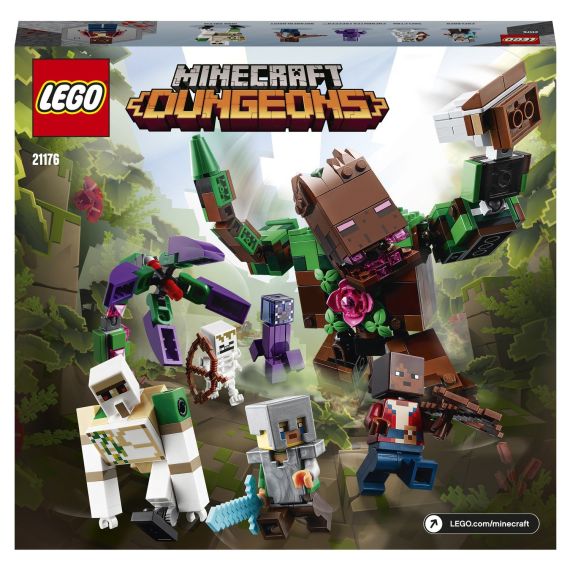 LEGO MINCRAFT 21176 КОНСТРУКТОР THE JUNGLE ABOMINATION