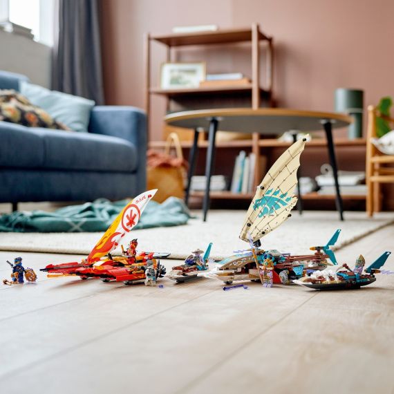 LEGO NINJAGO 71748 КОНСТРУКТОР CATAMARAN SEA BATTLE