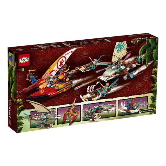 LEGO NINJAGO 71748 КОНСТРУКТОР CATAMARAN SEA BATTLE