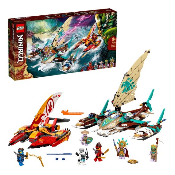 LEGO NINJAGO 71748 КОНСТРУКТОР CATAMARAN SEA BATTLE