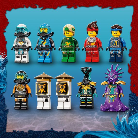 LEGO NINJAGO 71756 КОНСТРУКТОР HYDRO BOUNTY