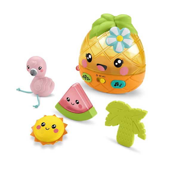 MATTEL FISHER-PRICE GYK20 МУЗЫКАЛЬНЫЙ ИГРОВОЙ НАБОР АНАНАС И ДРУЗЬЯ