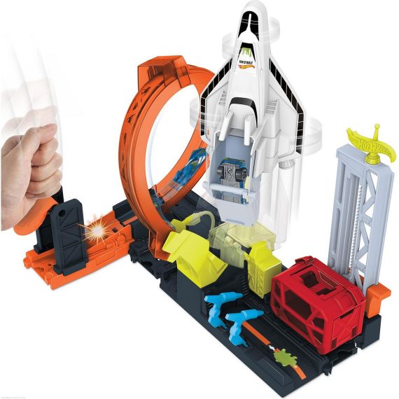 MATTEL HOT WEELS GTT75 ИГРОВОЙ НАБОР SUPER ROCKET BLAST-OFF