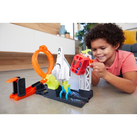 MATTEL HOT WEELS GTT75 ИГРОВОЙ НАБОР SUPER ROCKET BLAST-OFF