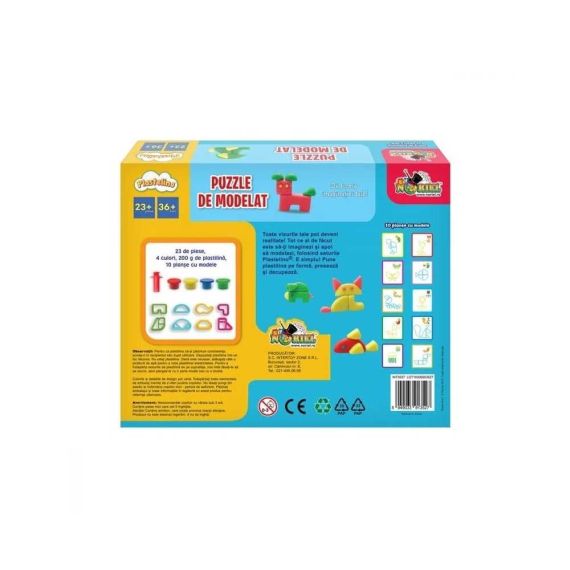 NORIEL PLASTELINO INT3527 ИГРОВОЙ НАБОР ПАЗЛ-ЛЕПКА