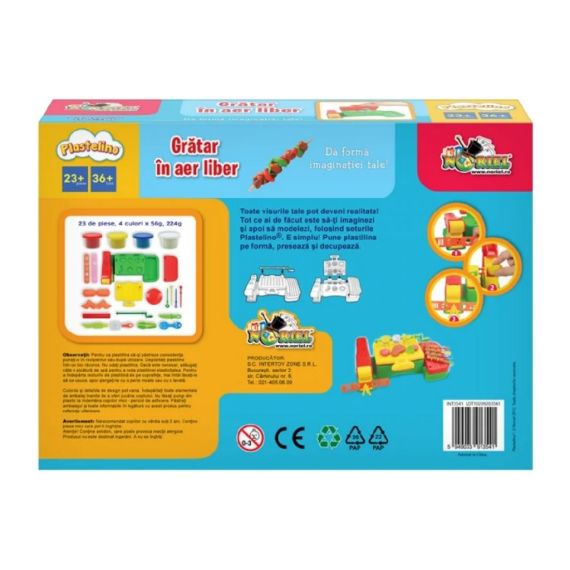 NORIEL PLASTELINO INT3541 ИГРОВОЙ НАБОР GRATAR IN AER LIBER