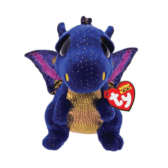 TY TY36879 МЯГКАЯ ИГРУШКА DRAGON SAFFIRE, 15 CM