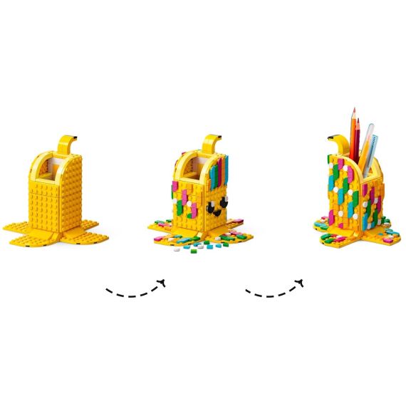 LEGO DOTS 41948 КОНСТРУКТОР ПОДСТАВКА ДЛЯ КАРАНДАШЕЙ „МИЛЫЙ БАНАН”