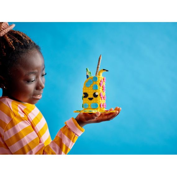 LEGO DOTS 41948 КОНСТРУКТОР ПОДСТАВКА ДЛЯ КАРАНДАШЕЙ „МИЛЫЙ БАНАН”