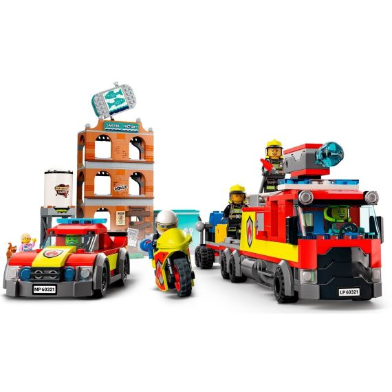 LEGO CITY 60321 КОНСТРУКТОР ПОЖАРНАЯ КОМАНДА