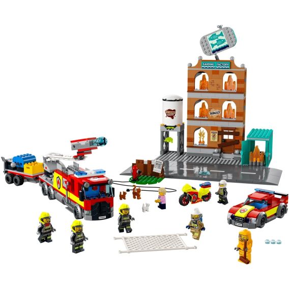 LEGO CITY 60321 КОНСТРУКТОР ПОЖАРНАЯ КОМАНДА