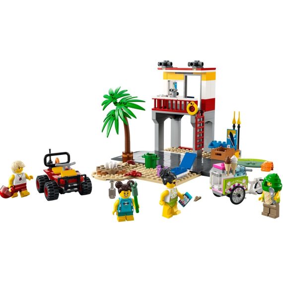 LEGO CITY 60328 КОНСТРУКТОР СПАСАТЕЛЬНЫЙ ПОСТ НА ПЛЯЖЕ
