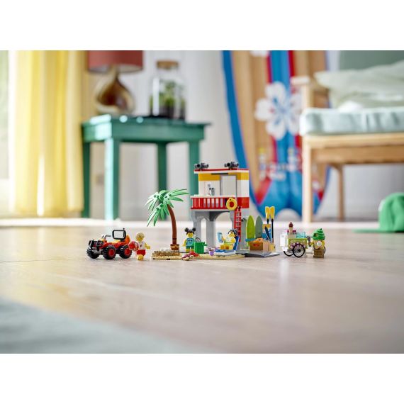 LEGO CITY 60328 КОНСТРУКТОР СПАСАТЕЛЬНЫЙ ПОСТ НА ПЛЯЖЕ