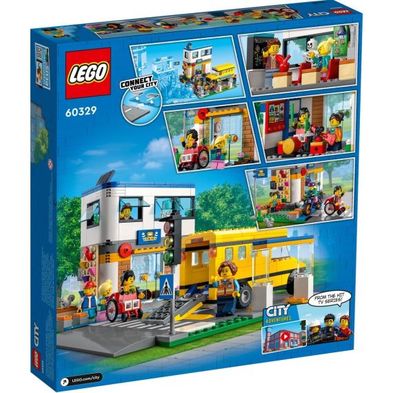 LEGO CITY 60329 КОНСТРУКТОР ДЕНЬ В ШКОЛЕ