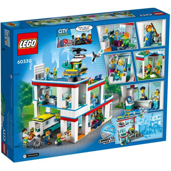 LEGO CITY 60330 КОНСТРУКТОР БОЛЬНИЦА
