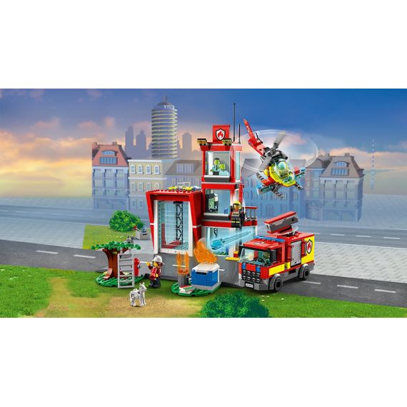 LEGO CITY 60320 КОНСТРУКТОР ПОЖАРНАЯ ЧАСТЬ