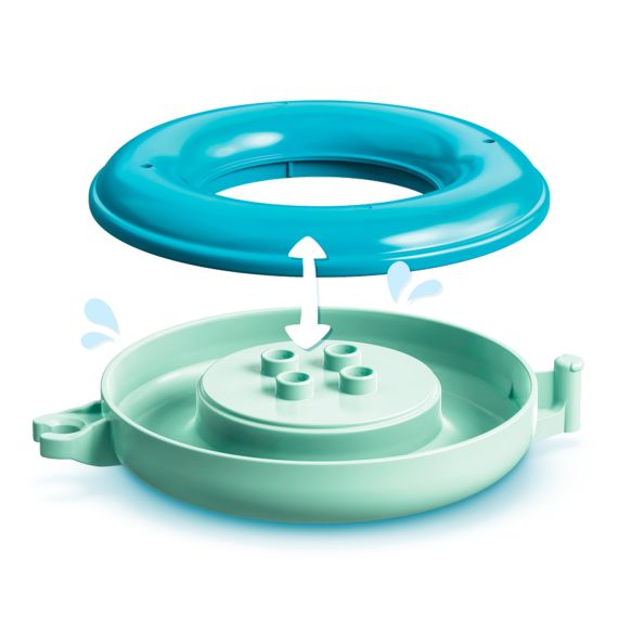 LEGO DUPLO 10964 КОНСТРУКТОР ПРИКЛЮЧЕНИЯ В ВАННОЙ: КРАСНАЯ ПАНДА НА ПЛОТУ